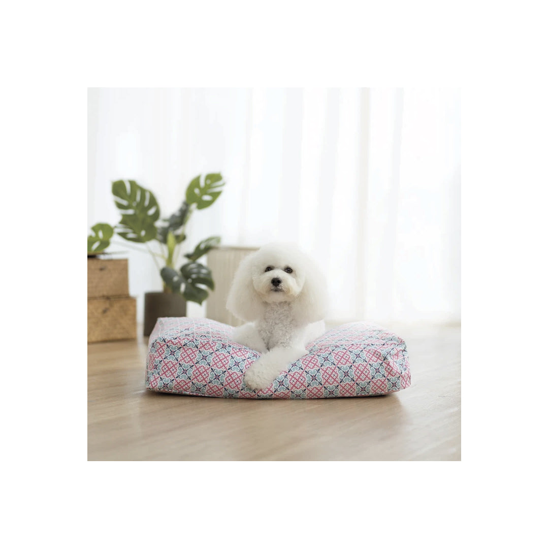 Ohpopdog Heritage Microbeads Dog Bed (Bibik Pink)