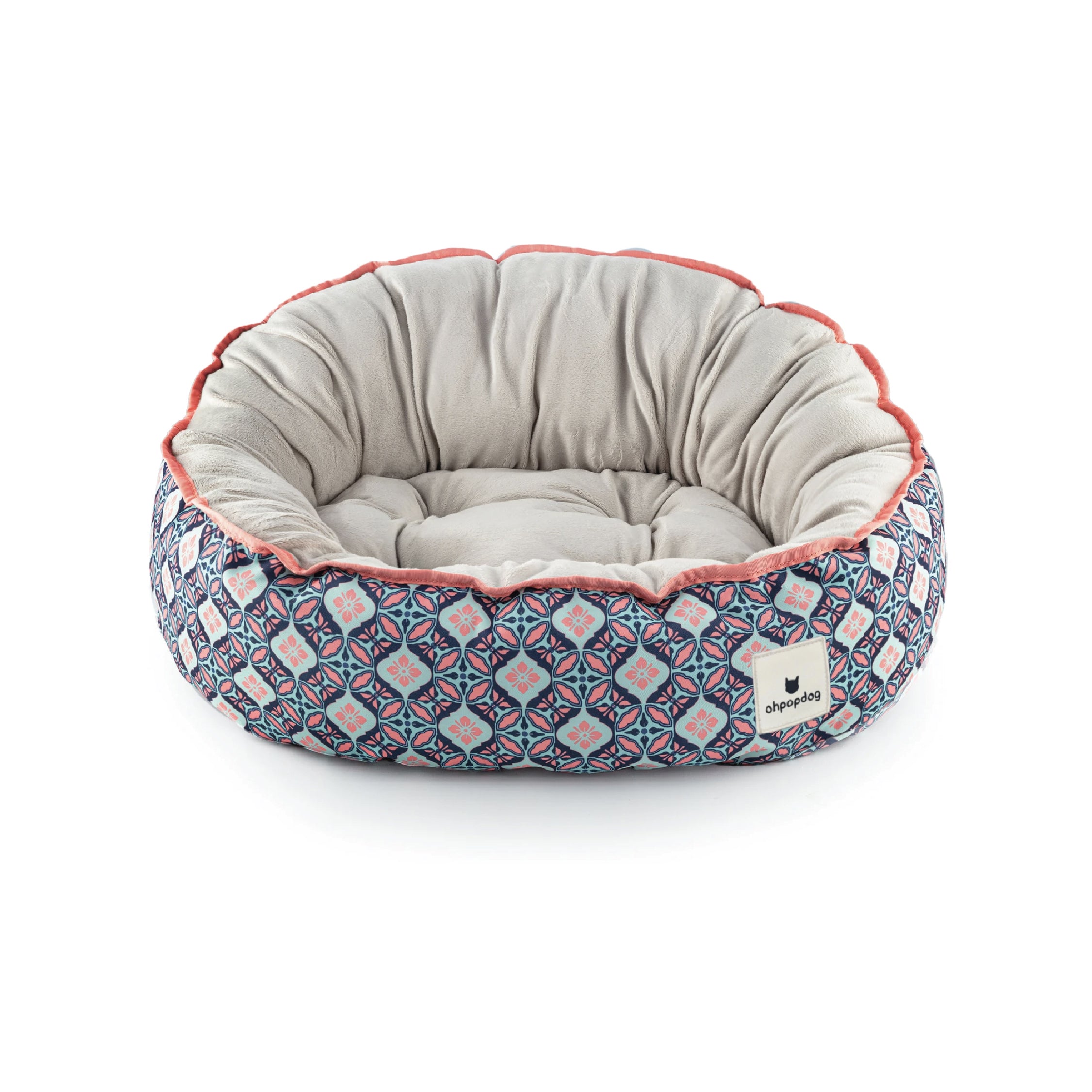Ohpopdog Bunga Peach 6 Reversible Bed