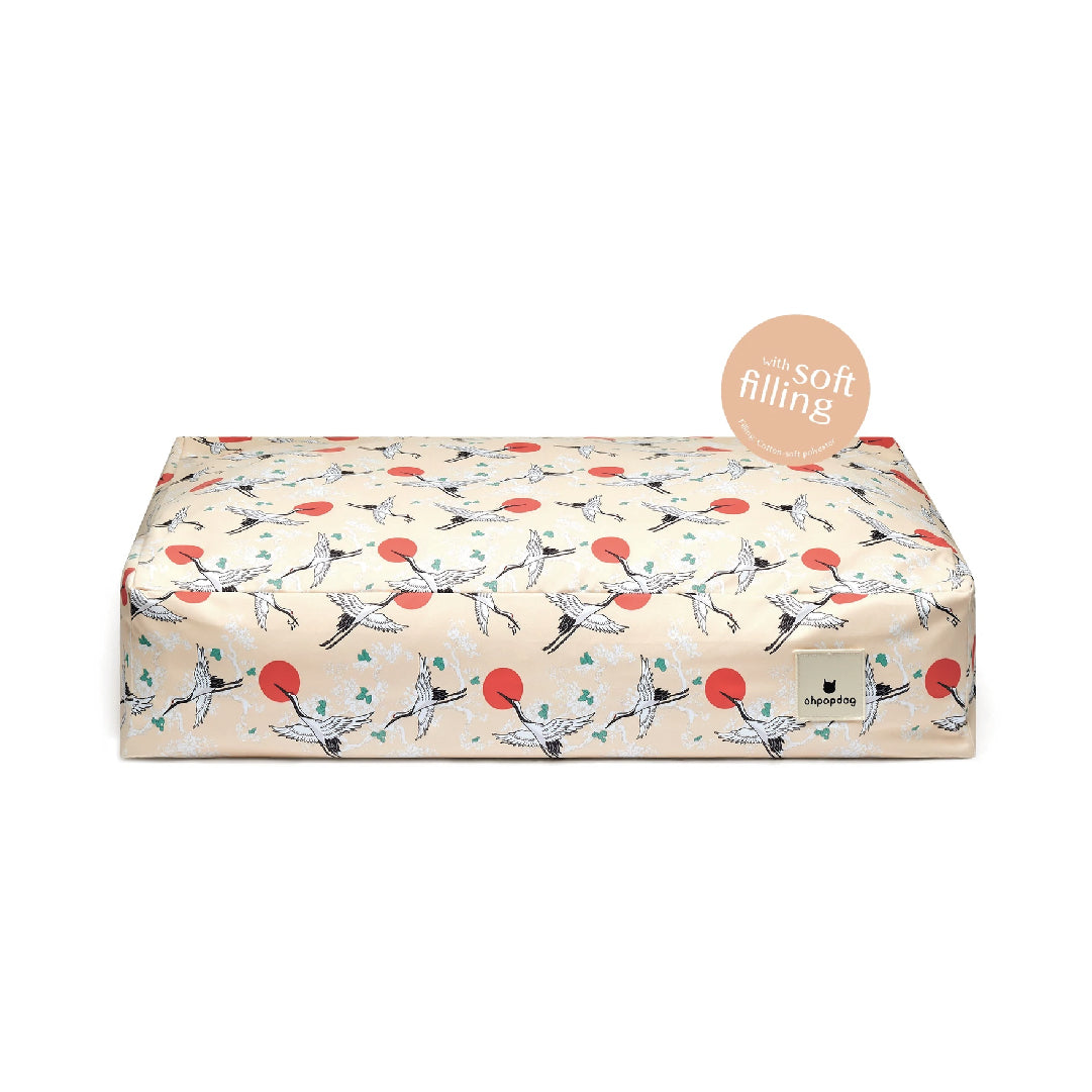 Ohpopdog Tsuru Pillow Dog Bed