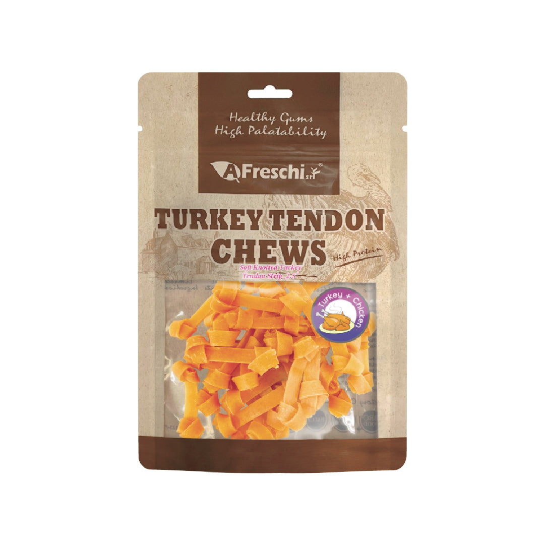 AFreschi Soft Knotted Turkey Tendon Strip 2.5" (80g)