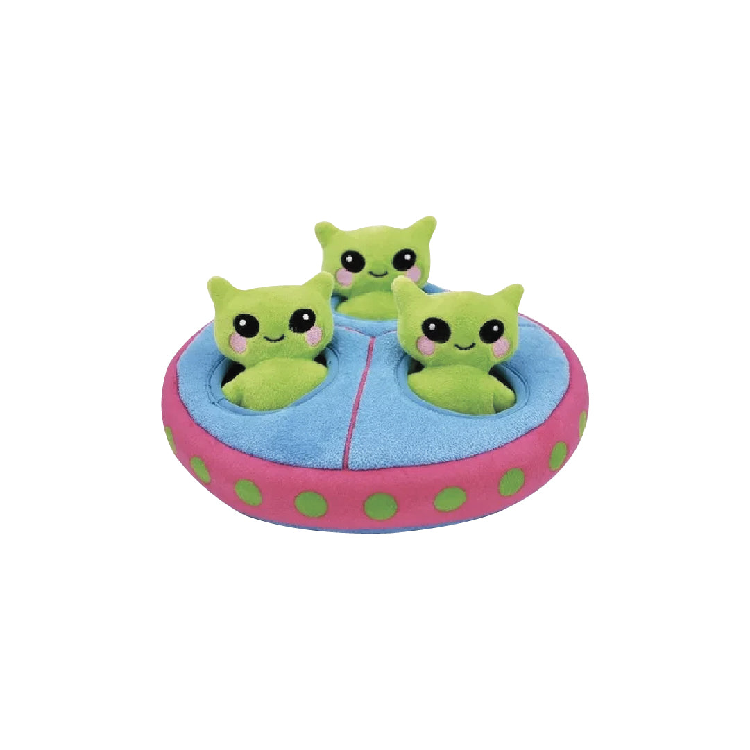 HugSmart Space Paws Aliens Dog Toy