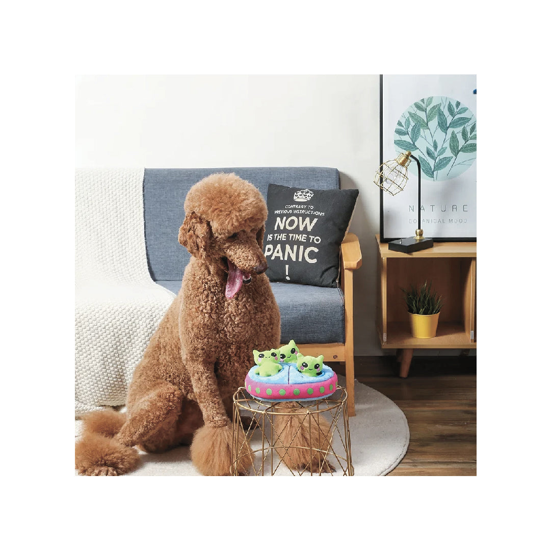 HugSmart Space Paws Aliens Dog Toy