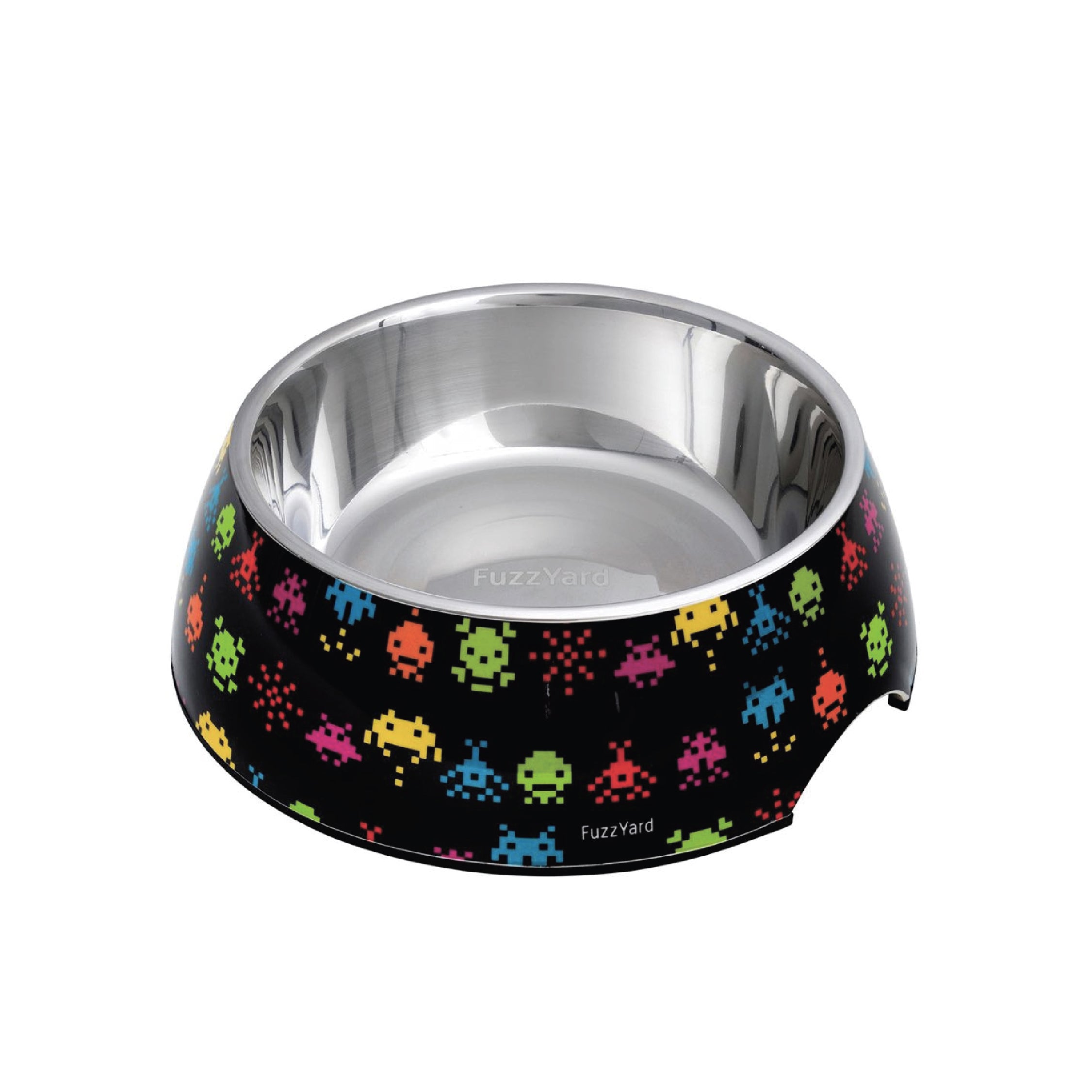 FuzzYard Easy Feeder Dog Bowl (Space Raiders)