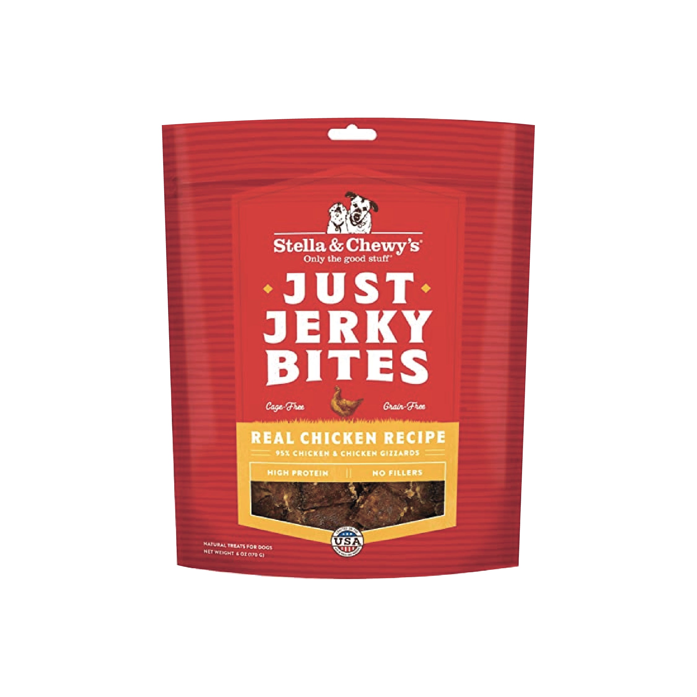 Stella & Chewy's Just Jerky Bites Chicken Dog Treats (6oz)