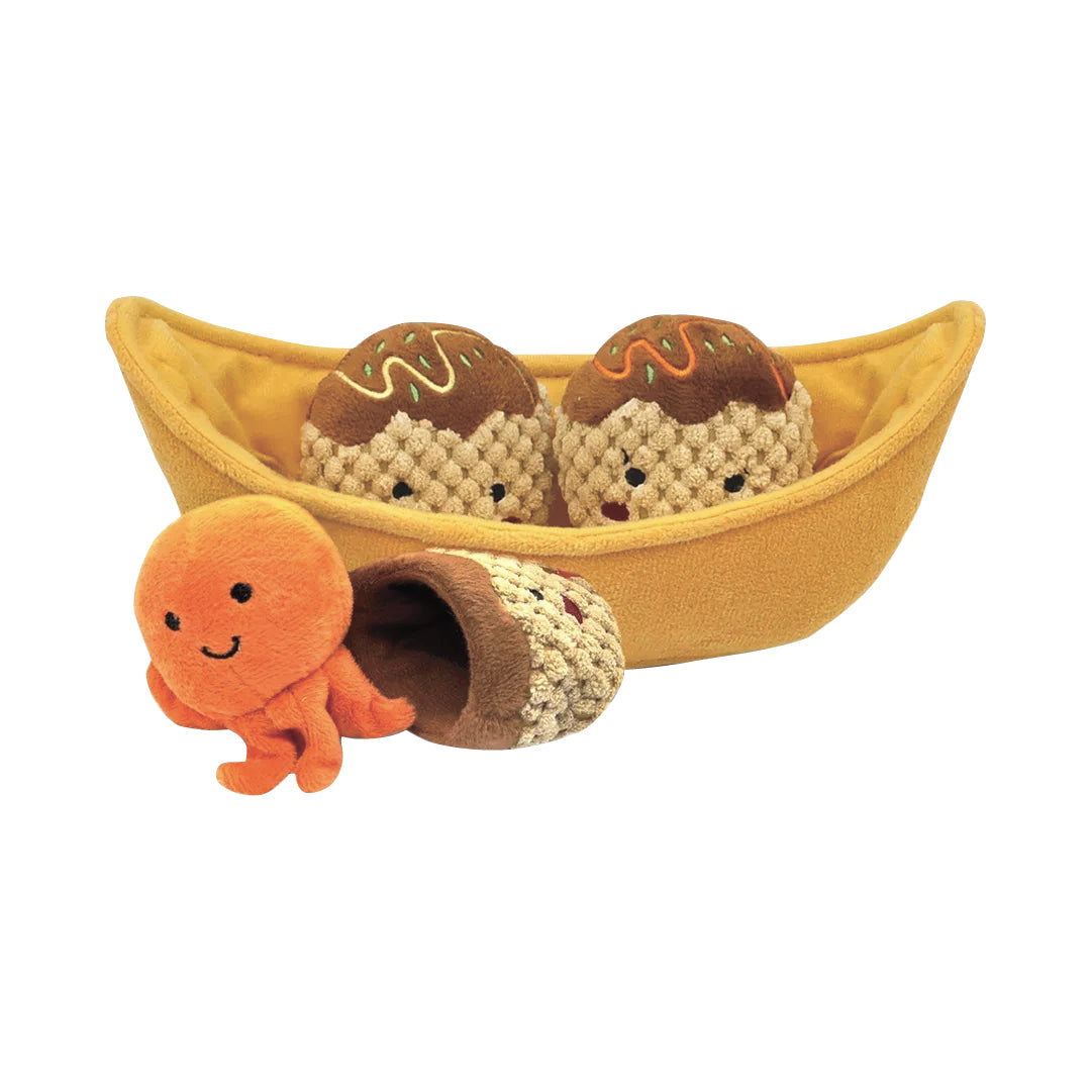 HugSmart Foodie Japan Takoyaki Dog Toy