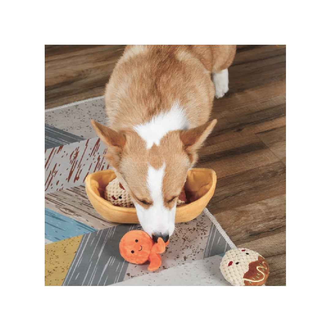 HugSmart Foodie Japan Takoyaki Dog Toy