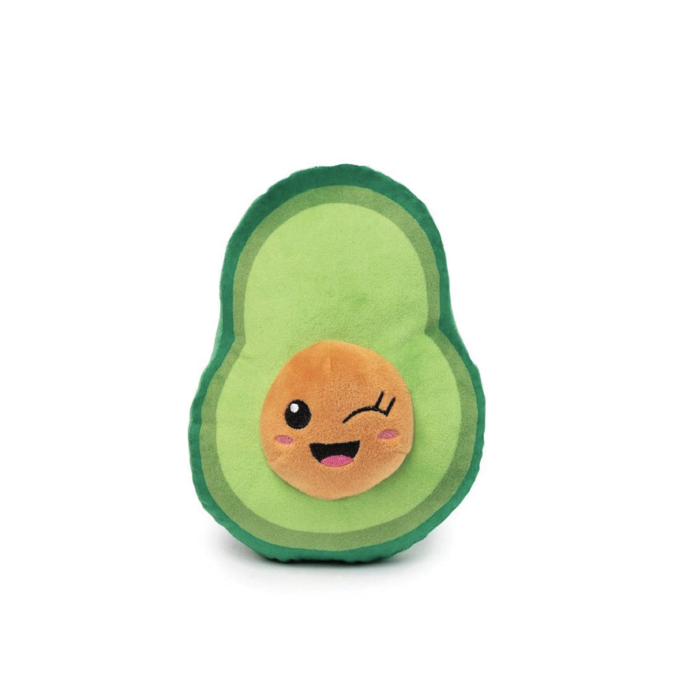 FuzzYard Winky Avocado Plush Dog Toy