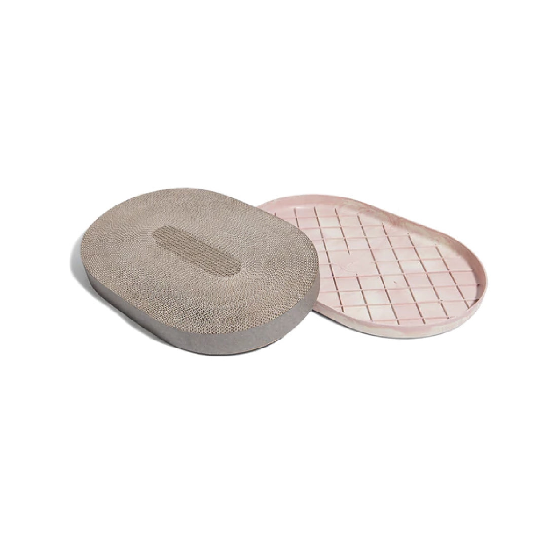 Zee.Cat Scratcher - Light Coral