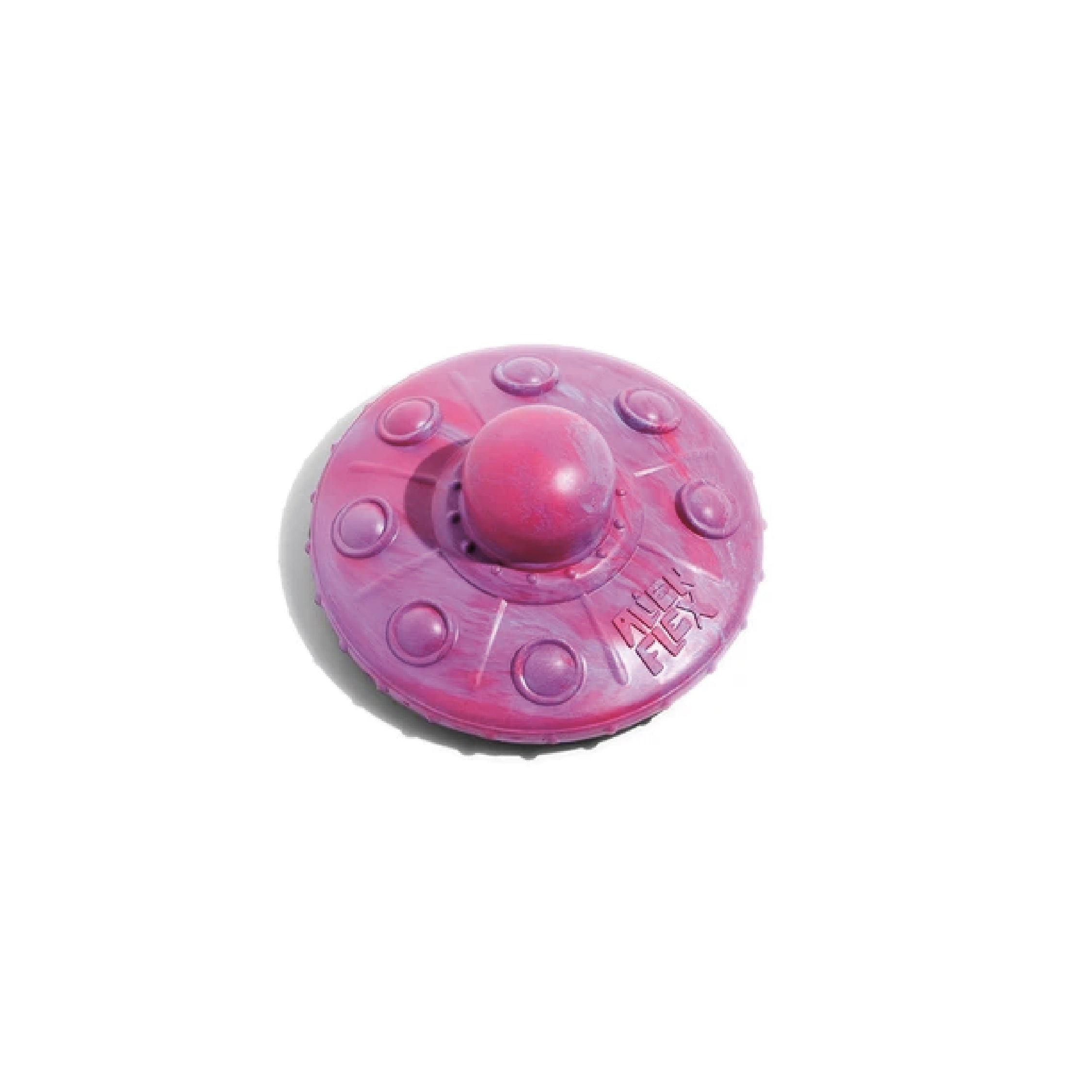 Zee.Dog Flying Saucer Rubber Dog Toy
