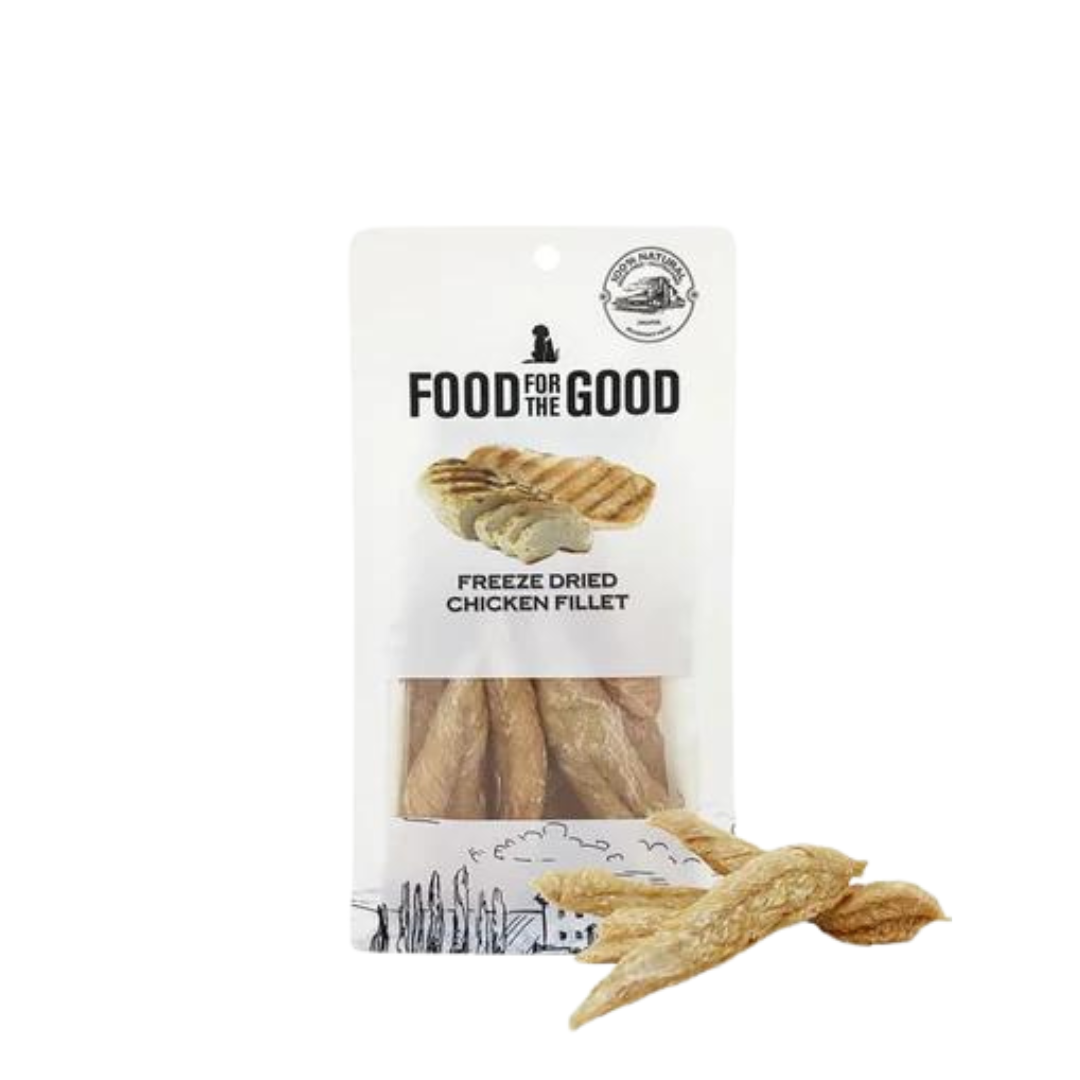 Food For The Good Duck Fillet Freeze-Dried Treats For Cats & Dogs 100g