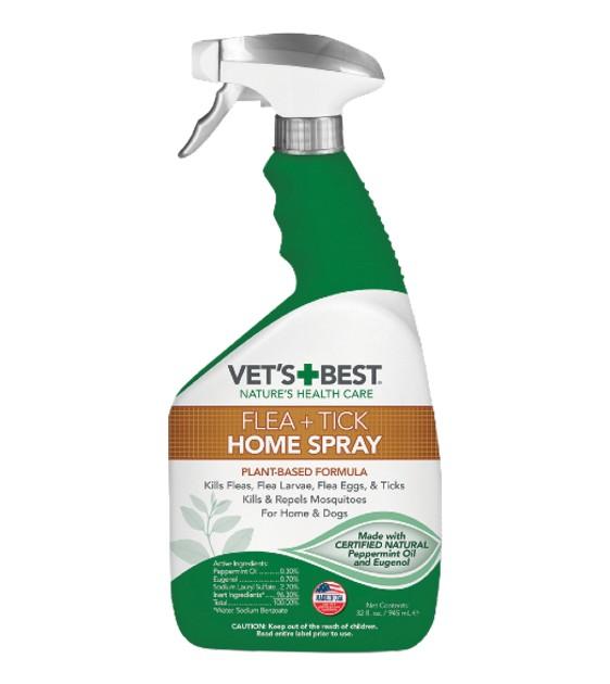 Vet's Best Dog Flea + Tick Home Spray (945ml)