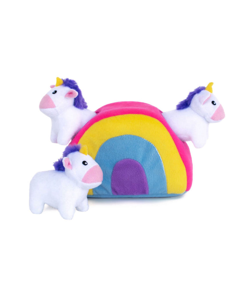 Zippypaws Burrow - Unicorns in Rainbow