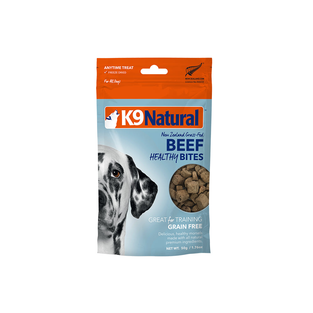 K9 Natural Freeze Dried Beef Healthy Bites (50g)