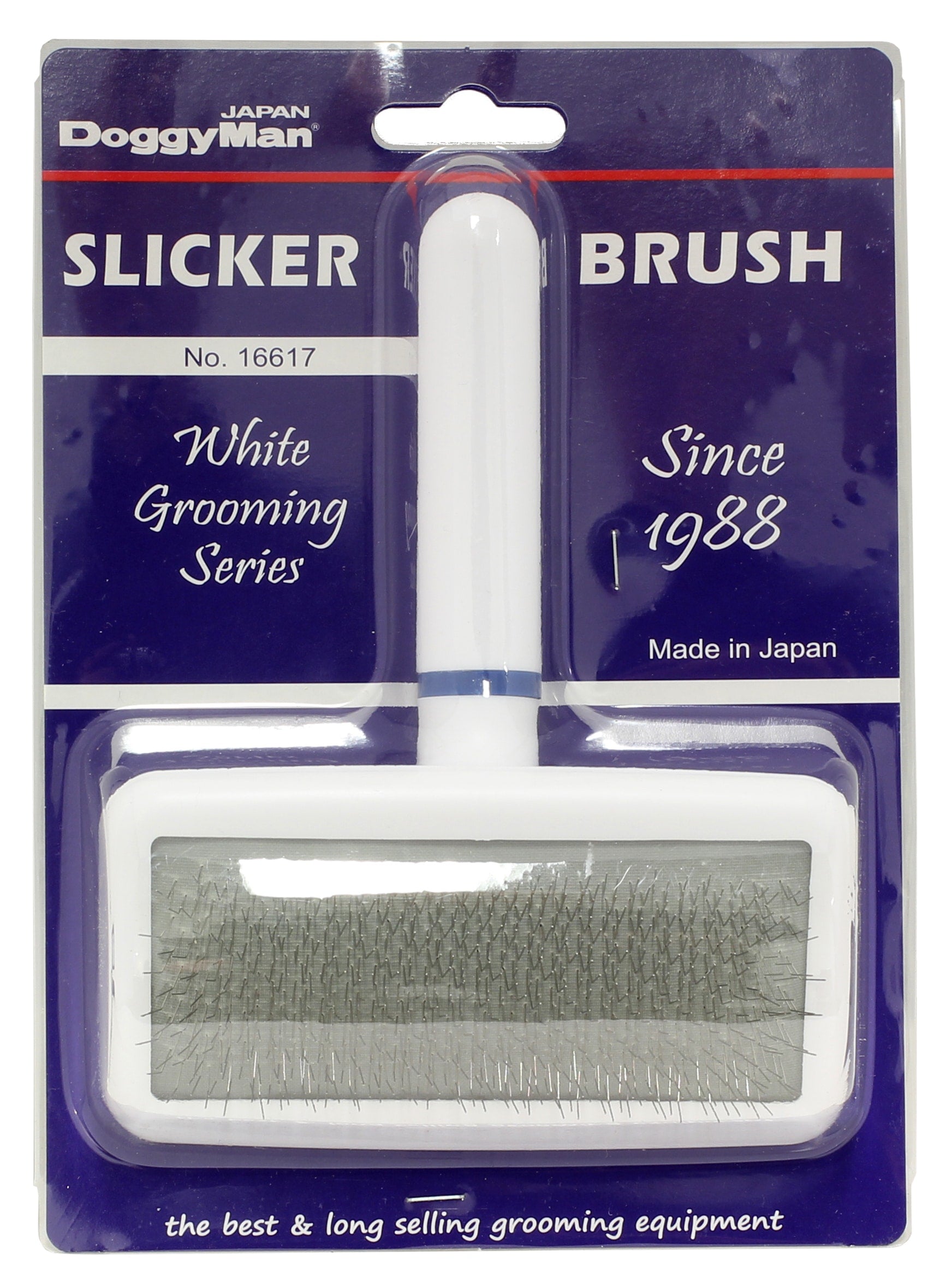 DoggyMan Slicker Brush White Grooming Series