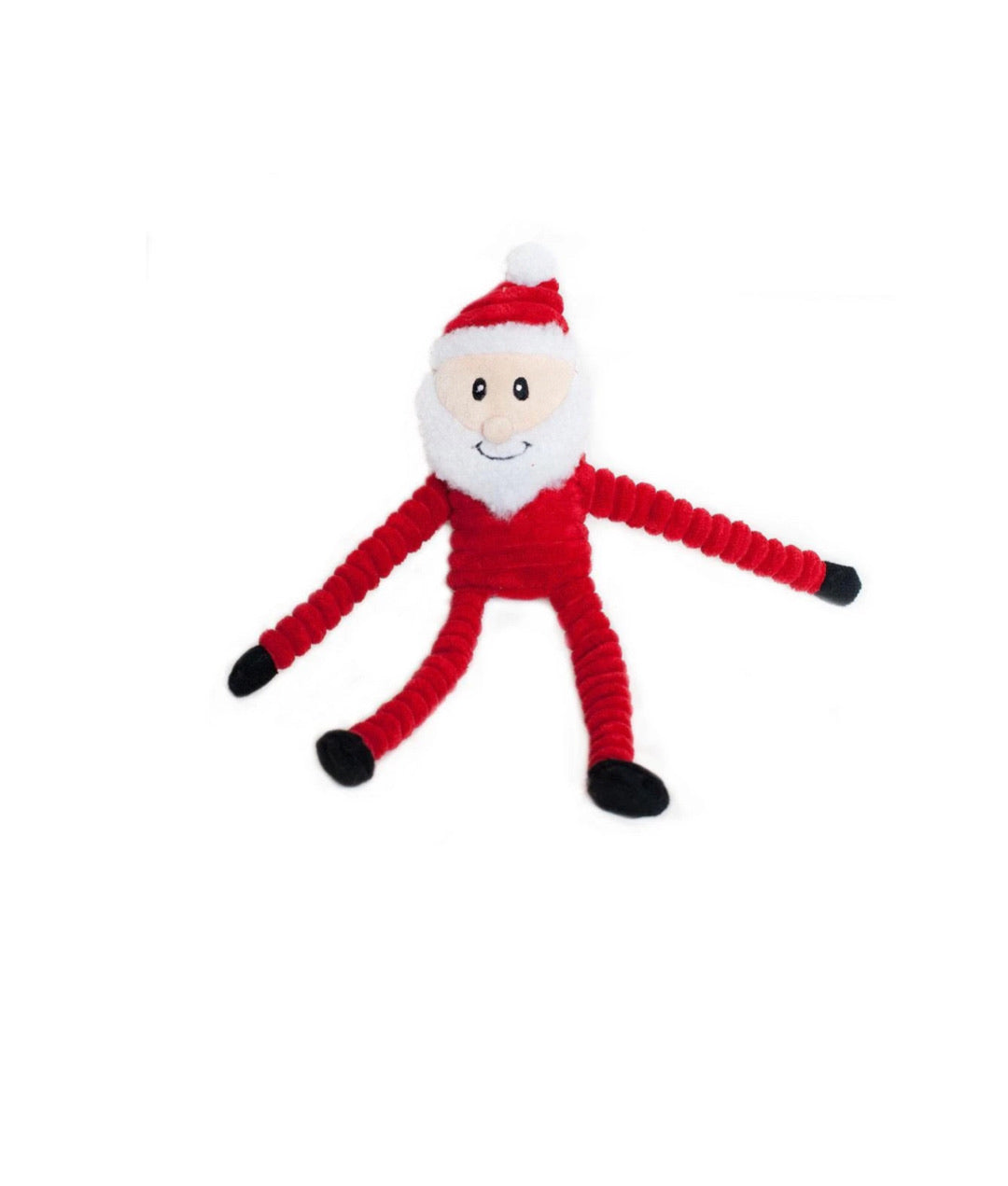 Zippypaws Holiday Crinkle - Santa Small