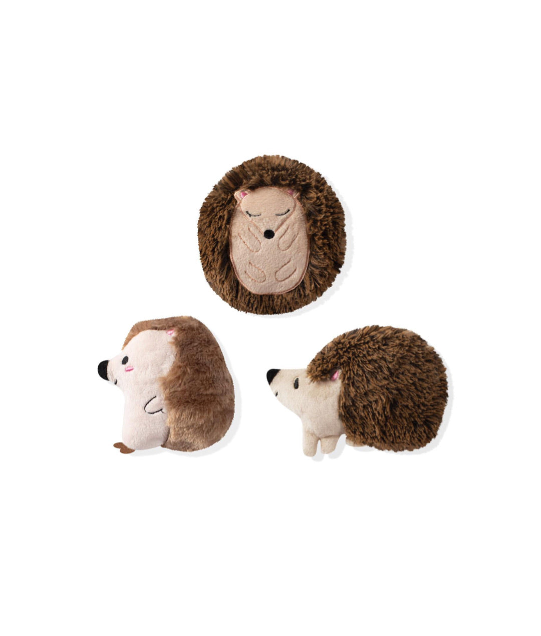 Fringe Studio Toy Box Mini Hedgehogs Squeaky Plush Toy