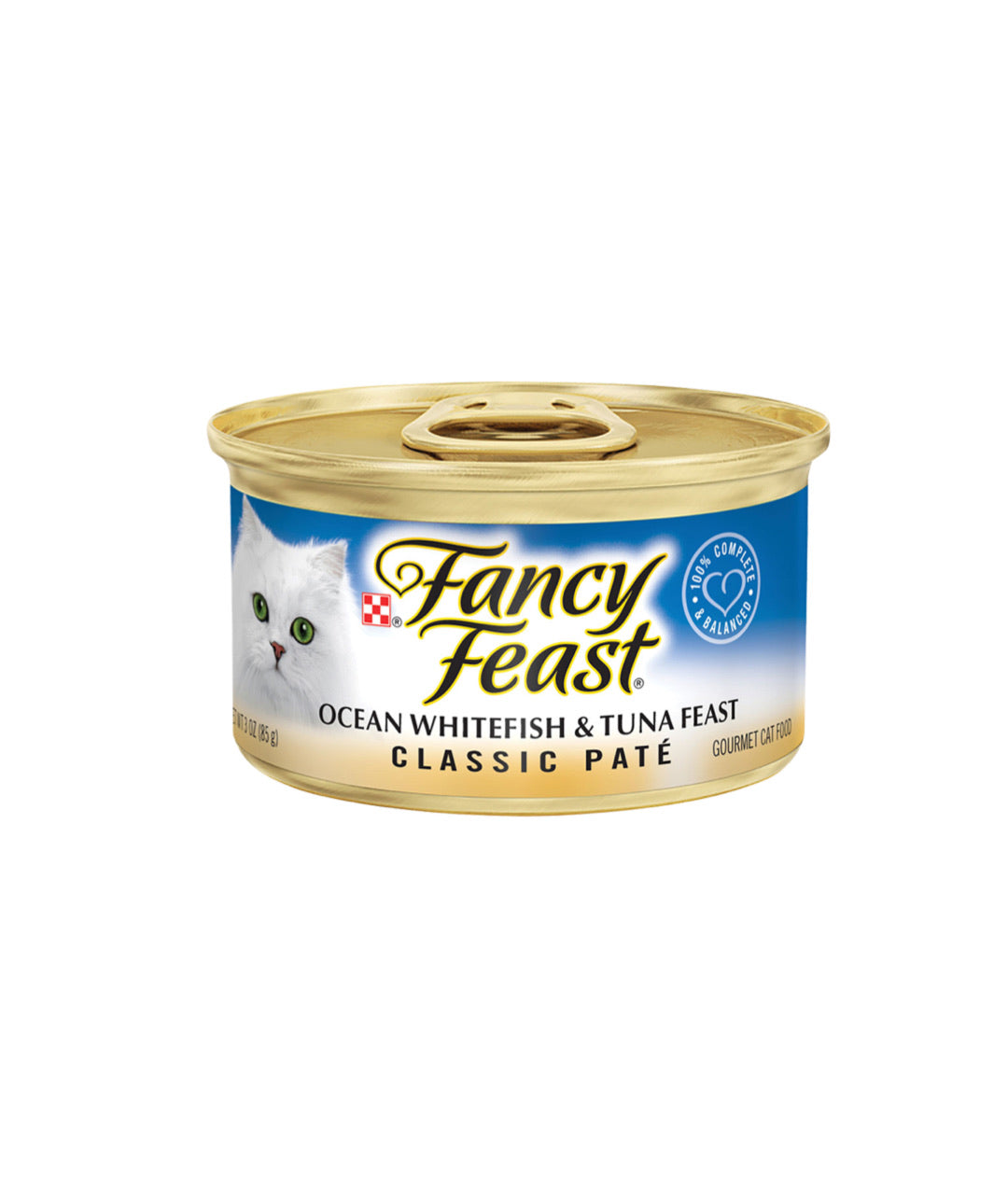 Fancy Feast Classic Paté Ocean Whitefish & Tuna Feast (85g)