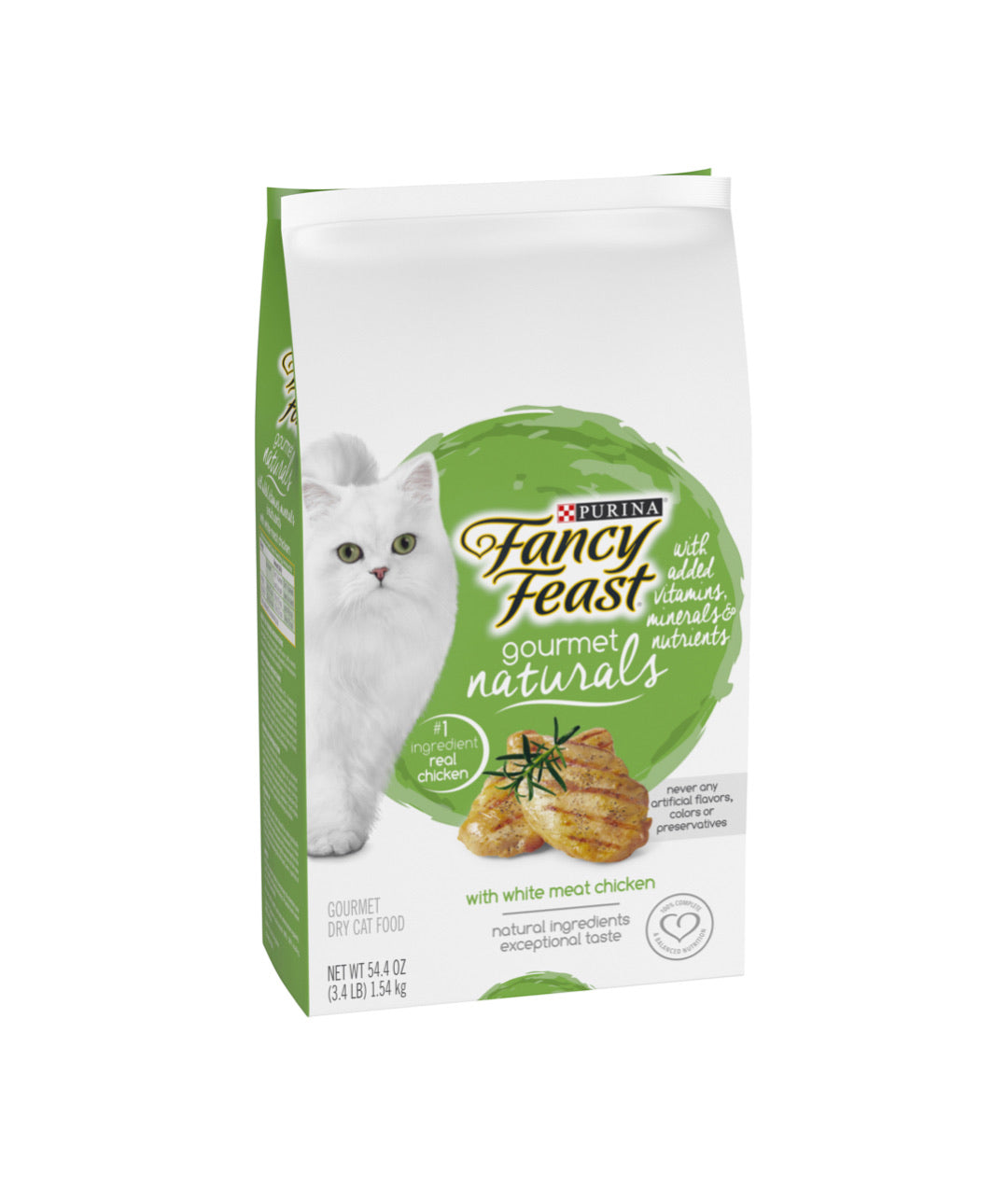 Fancy Feast Gourmet Naturals with White Meat Chicken (1.54kg)