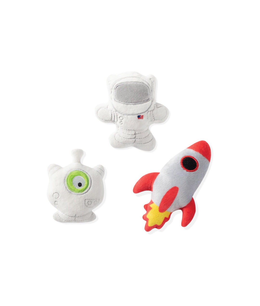 Fringe Studio Toy Box Mini Space Squeaky Plush Toy