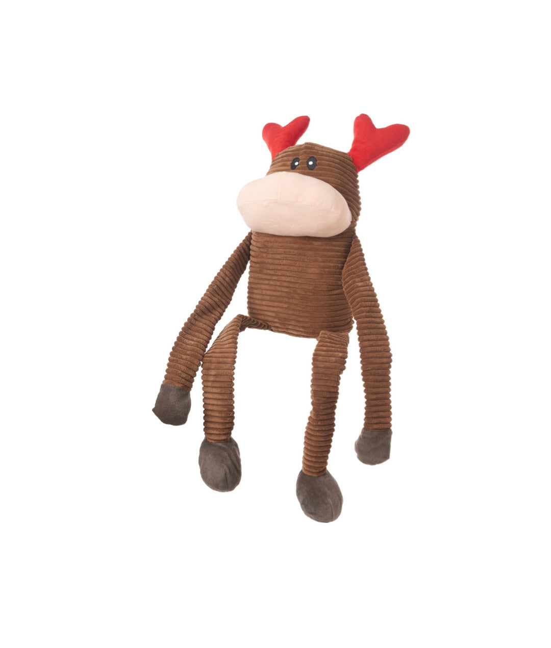 Zippypaws Holiday Crinkle - Reindeer Small