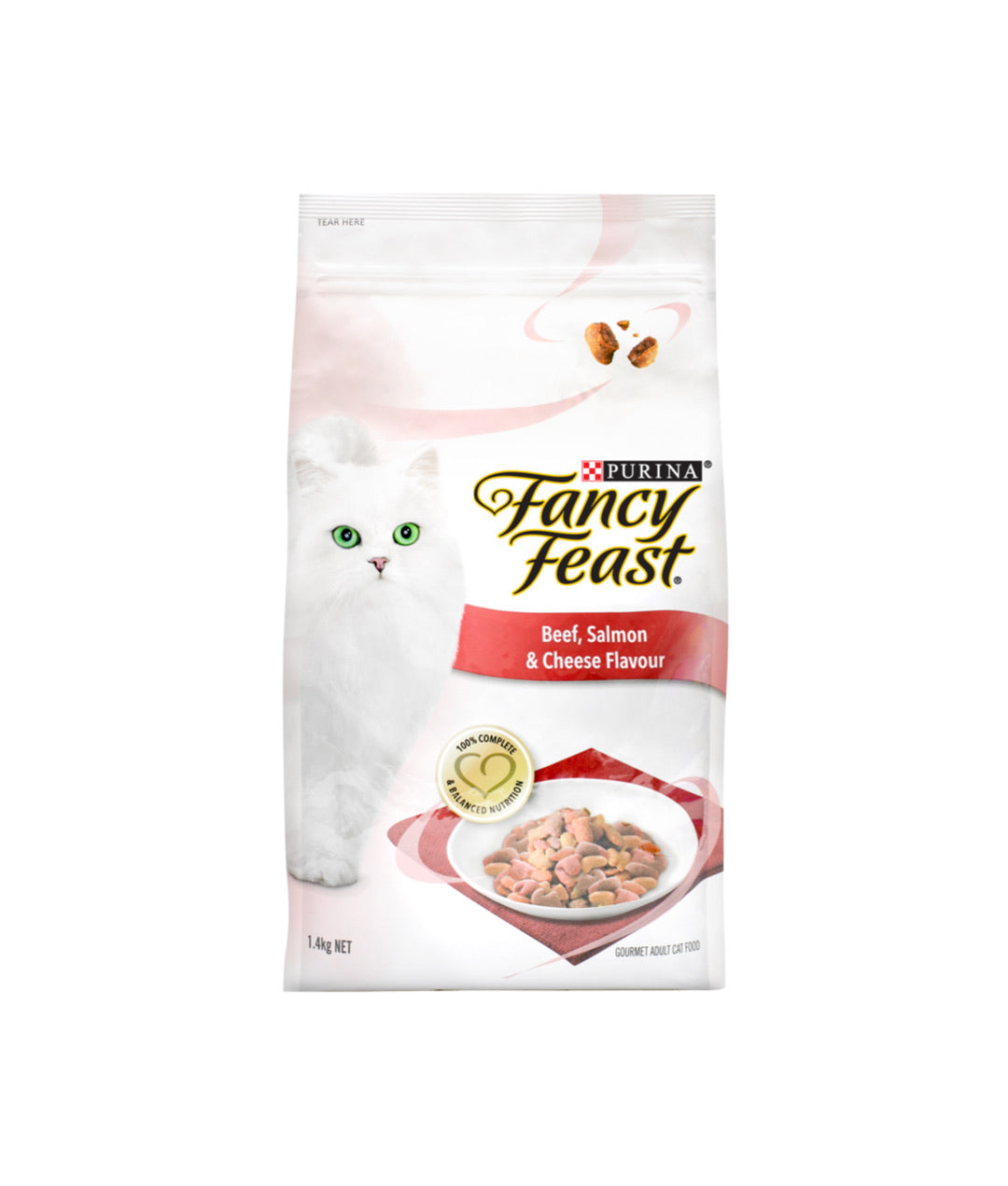 [DISCONTINUED] Fancy Feast Beef, Salmon & Cheese Flavour (1.4kg)