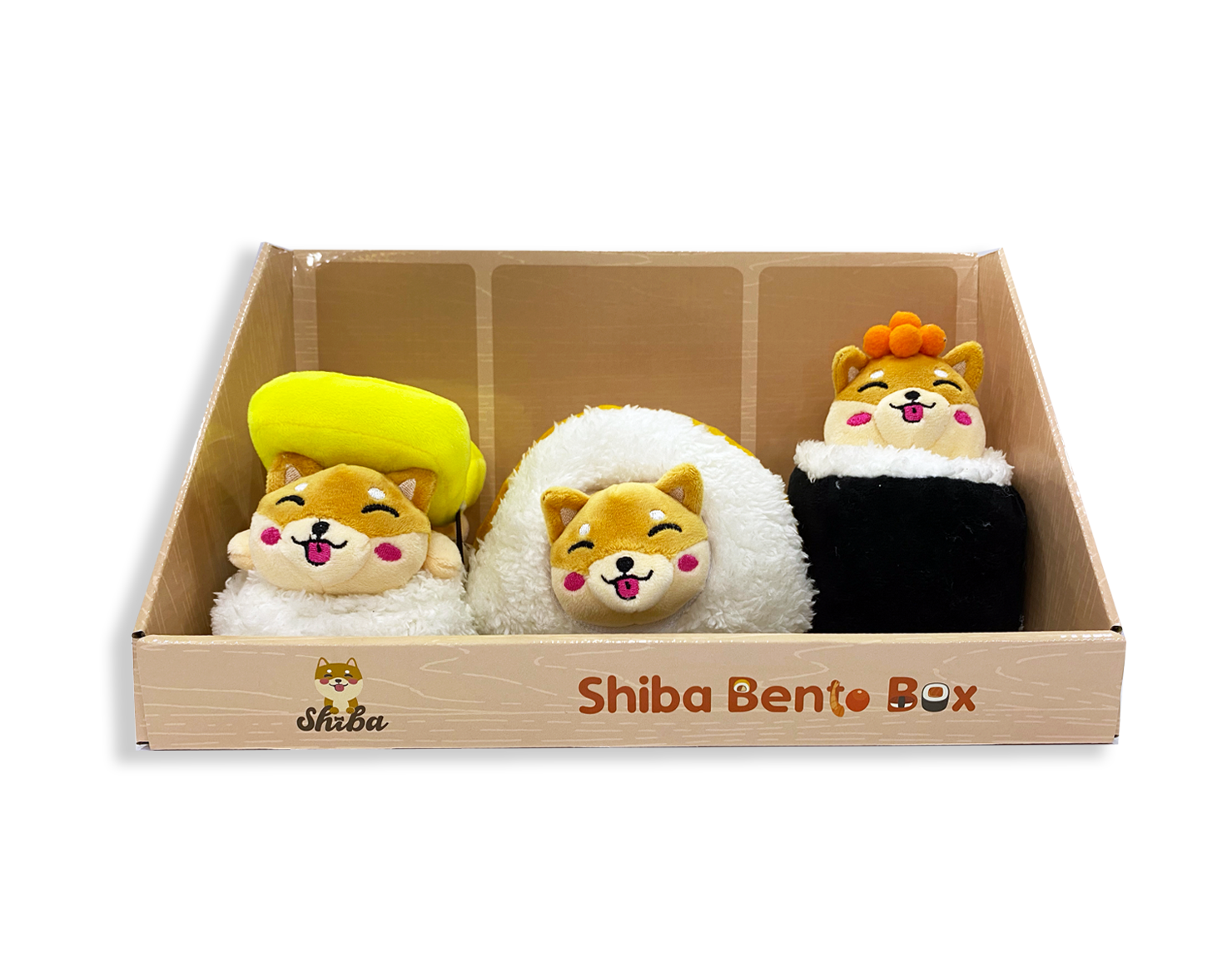 Shiba Bento Box Dog Toy