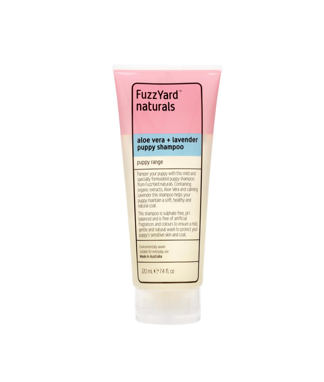 FuzzYard Naturals Aloe Vera & Lavender Puppy Shampoo (220ml)