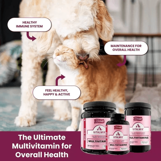 Kala Health® Vitalmix For Dogs Full Spectrum Multi Vitamin, Mineral, Protein Supplement (180 & 360 cts)