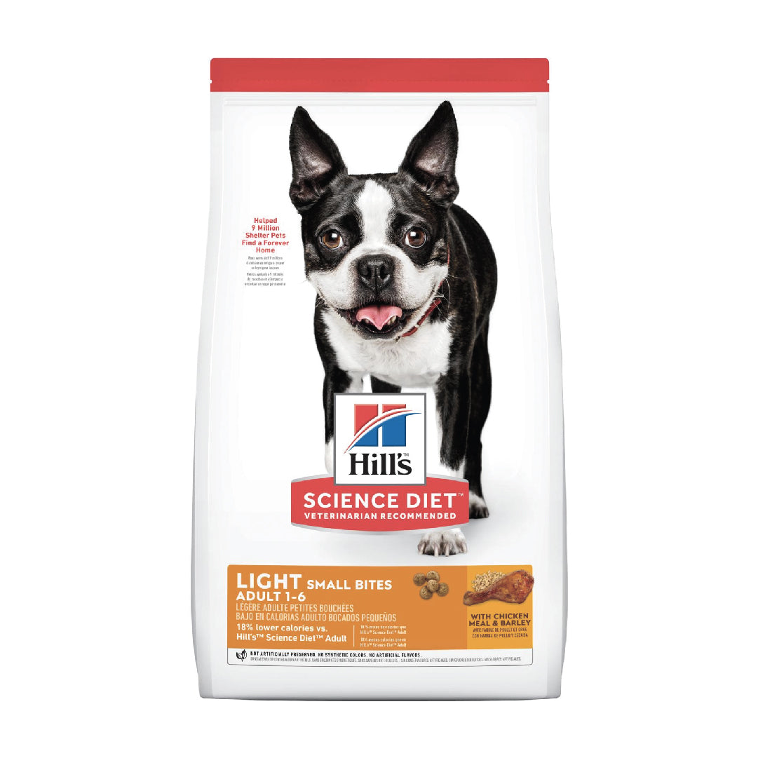 Hill's Science Diet Adult Light Small Bites Dry Dog Food (2kg)