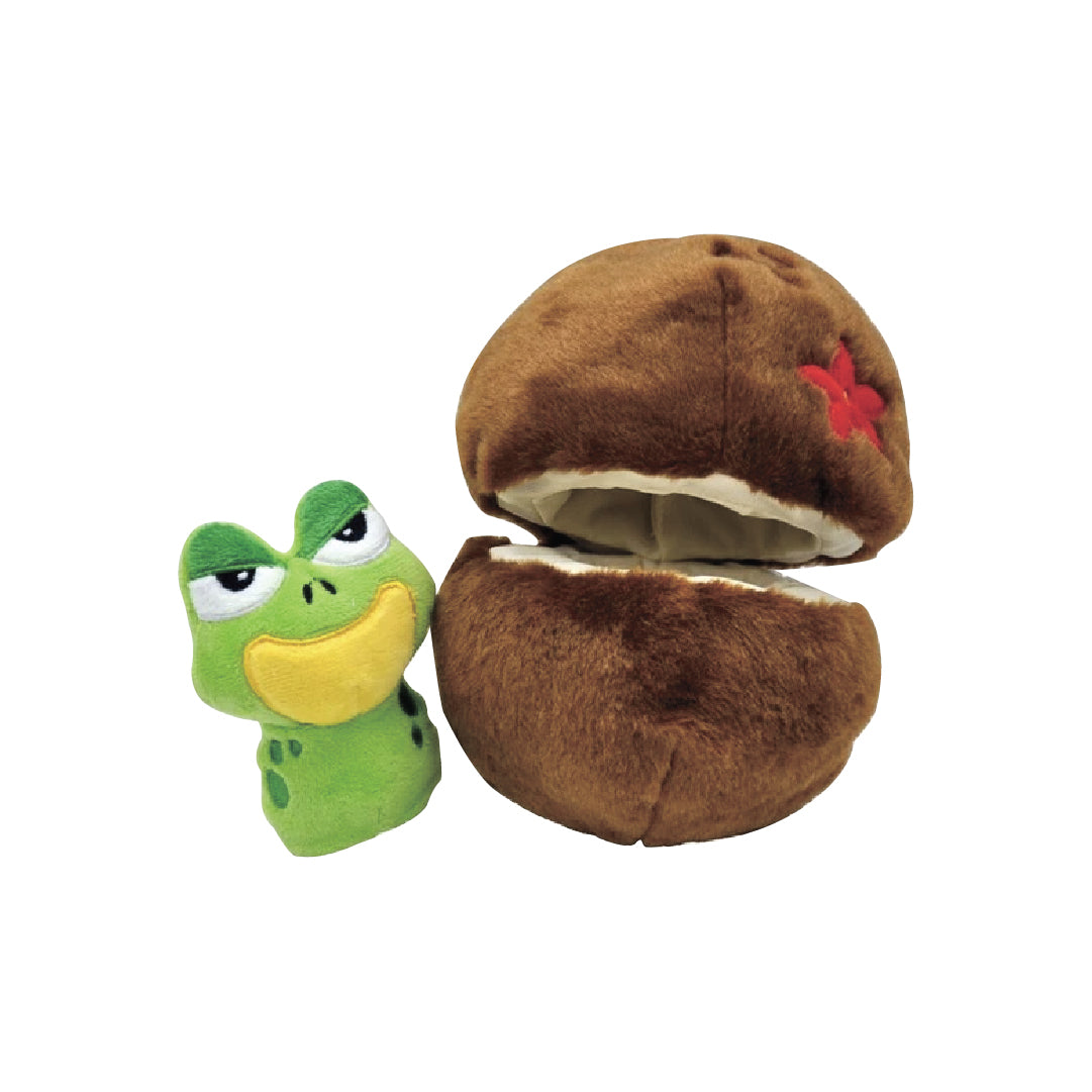 HugSmart Fruity Critterz - Coconut Dog Toy