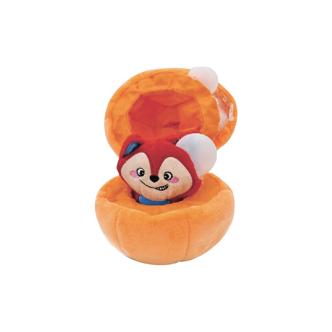 HugSmart Fruity Critterz - Pumpkin Nosework Dog Toy