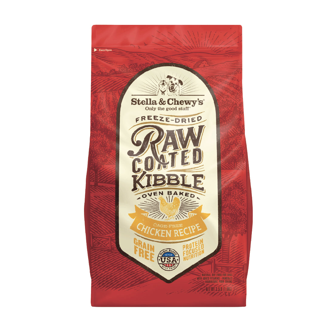 Stella & Chewy's Freeze-Dried Raw Coated Kibble Chicken Dry Dog Food