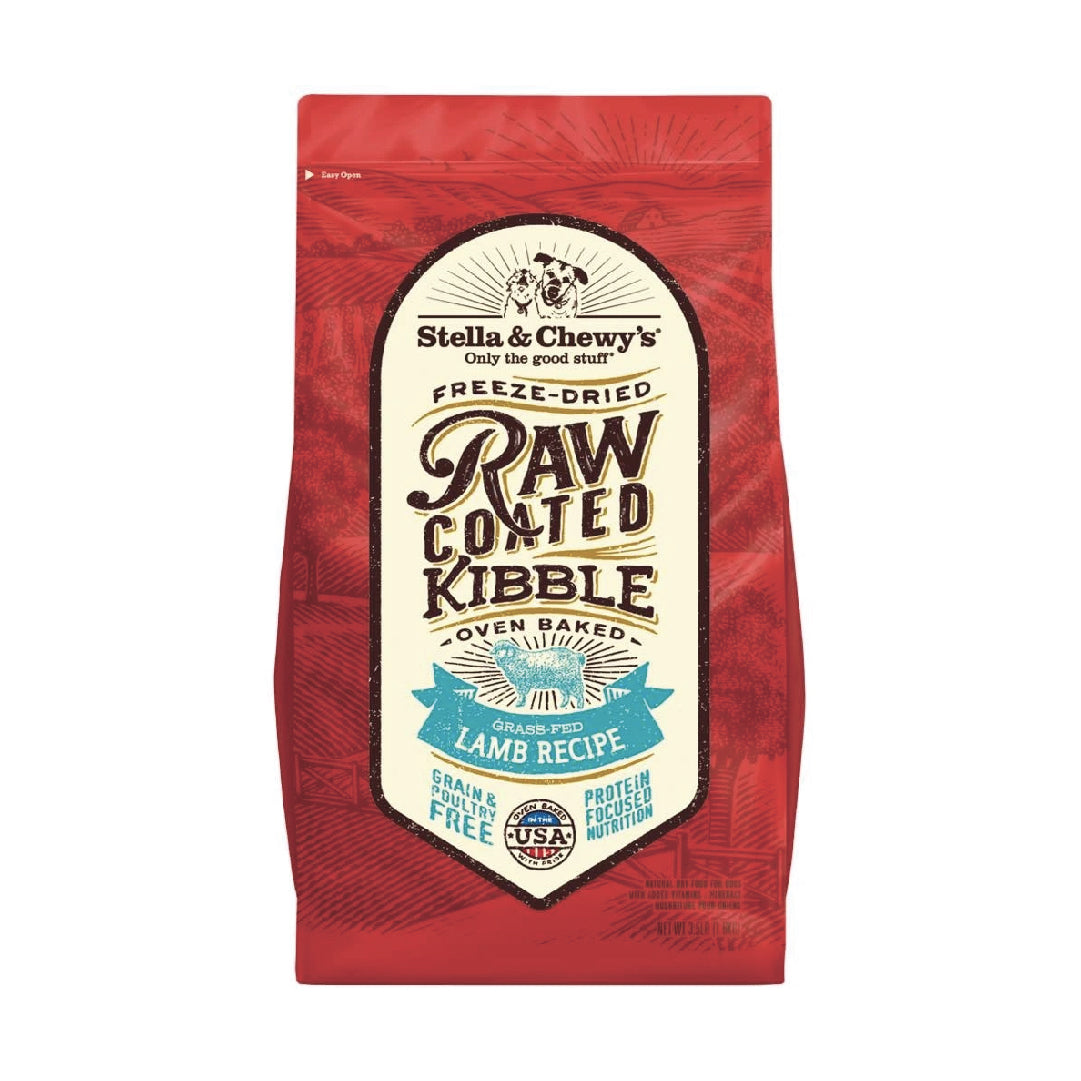 Stella & Chewy's Freeze-Dried Raw Coated Kibble Lamb Dry Dog Food