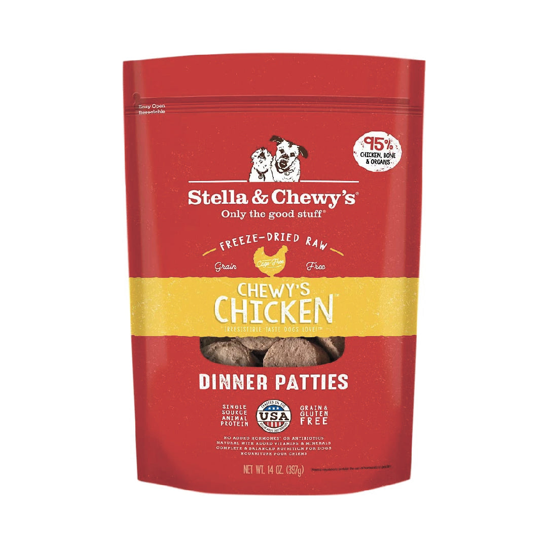 Stella & Chewy’s Chewy’s Chicken Dinner Patties Freeze-Dried Dog Food