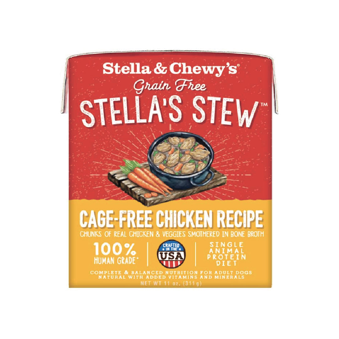 Stella & Chewy’s Grain-Free Cage-Free Chicken Recipe Stew Dog Food (11oz)