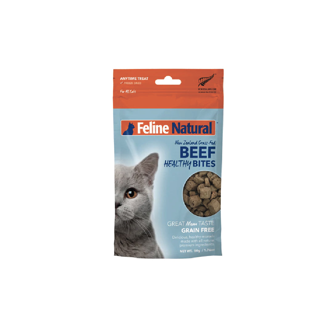 Feline Natural Beef Healthy Bites Cat Treats