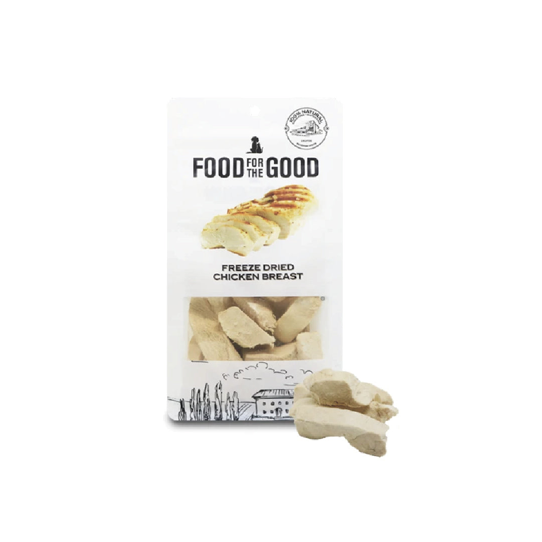 Food For The Good Freeze Dried Chicken Breast Cat & Dog Treats (70g)