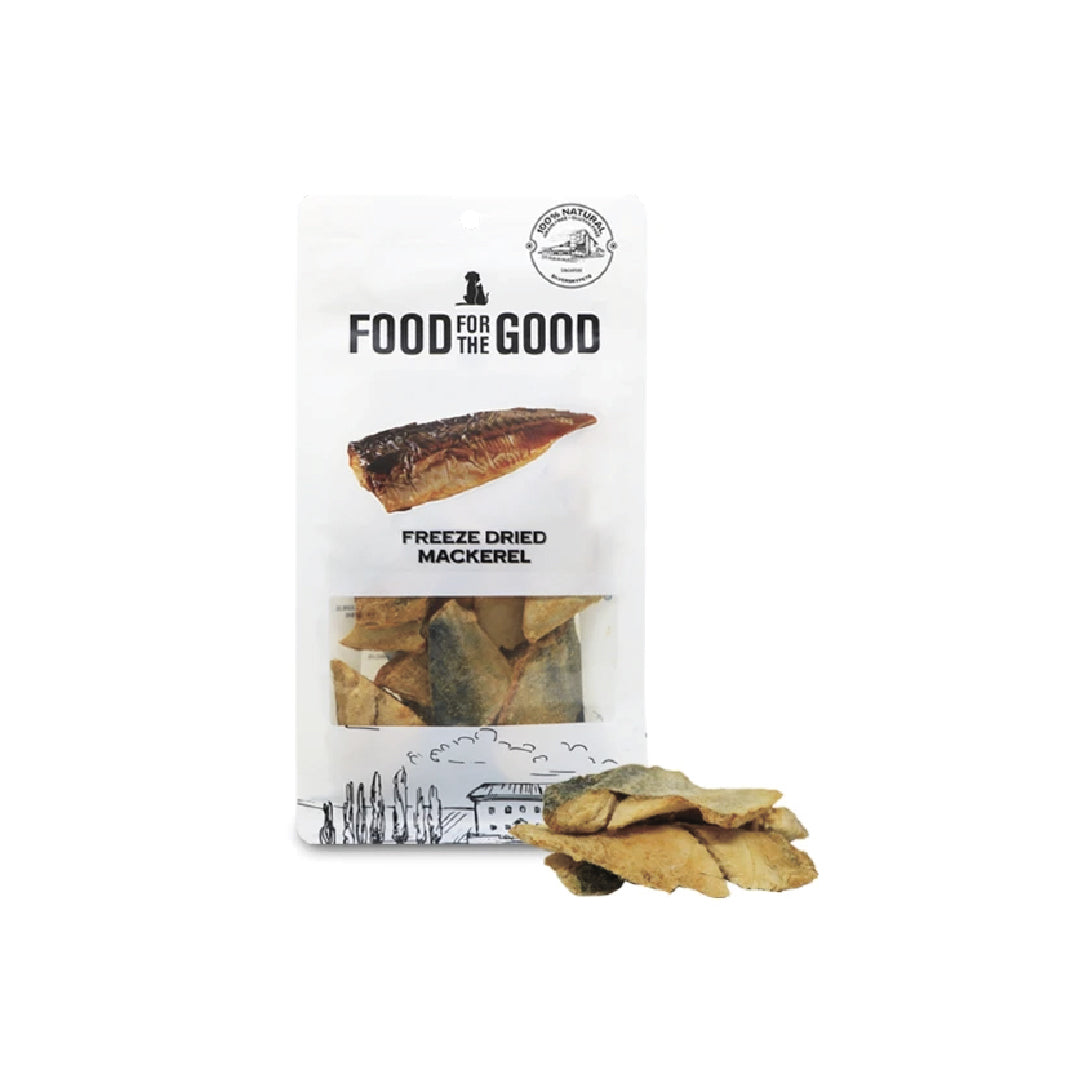 Food For The Good Freeze Dried Mackerel Cat & Dog Treats (70g)