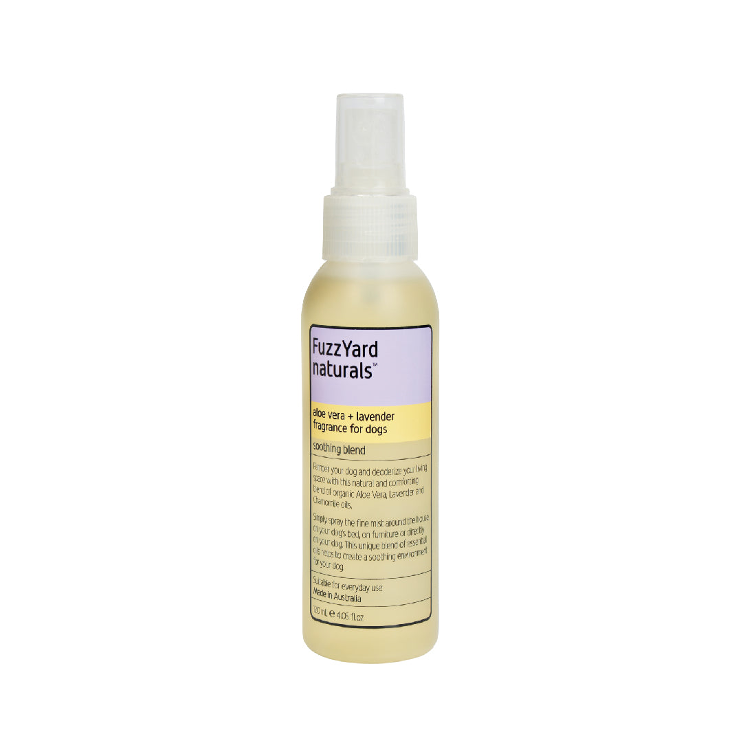 FuzzYard Aloe Vera and Lavender Soothing Dog Spray (120ml)