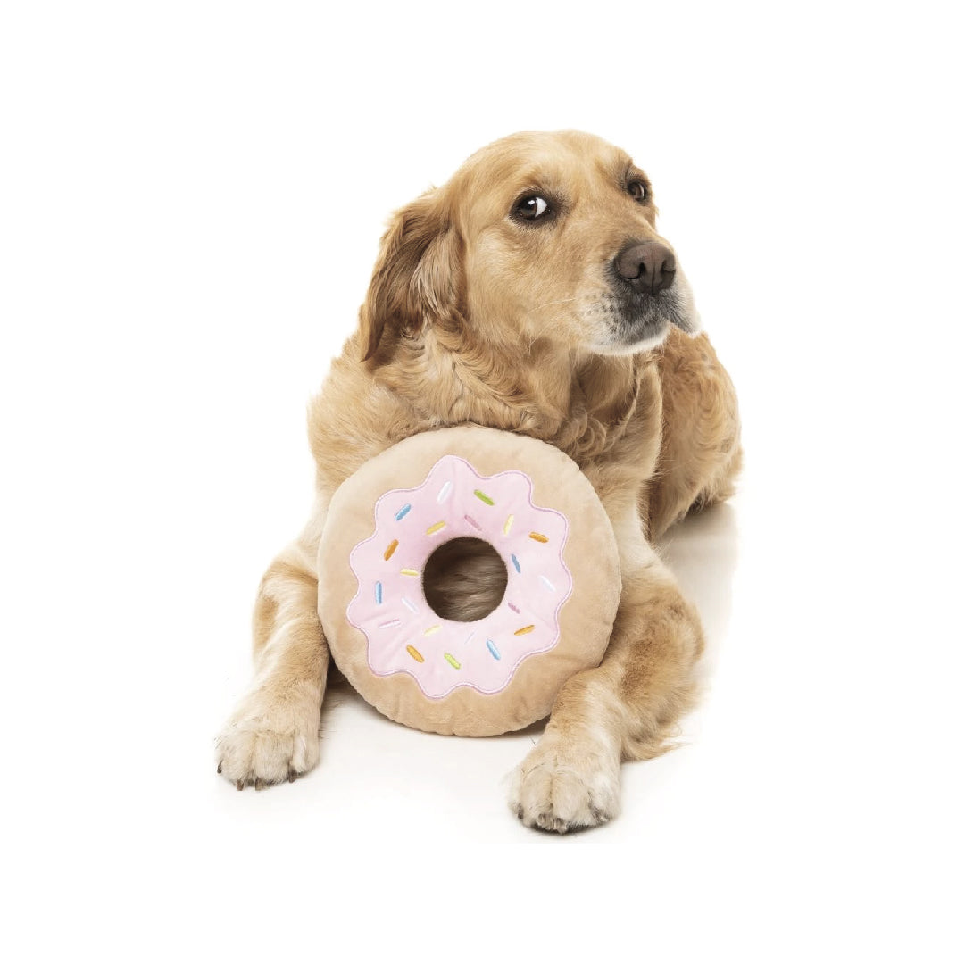 FuzzYard Giant Donut Dog Plush Toy