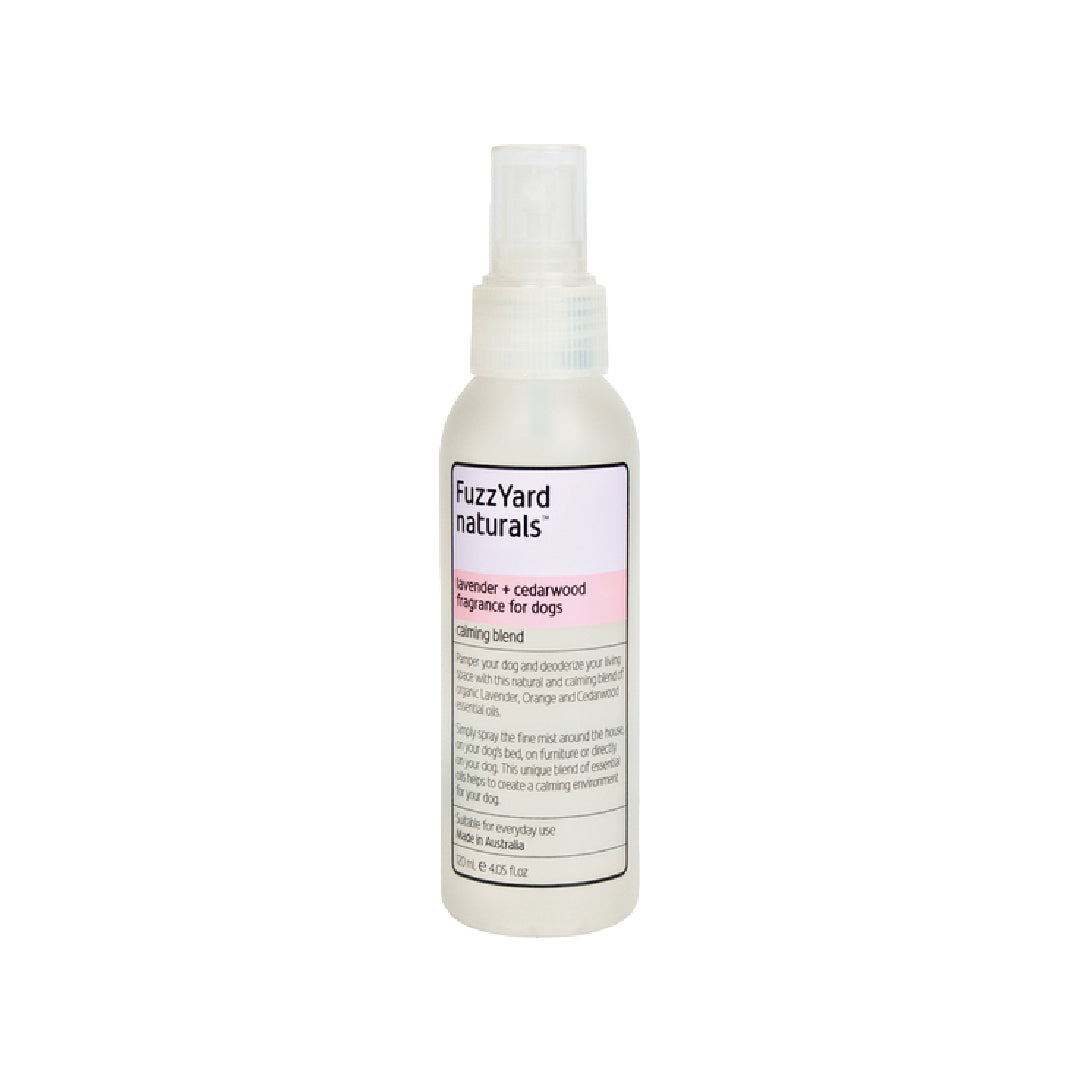 FuzzYard Lavender and Cedarwood Calming Dog Spray (120ml)