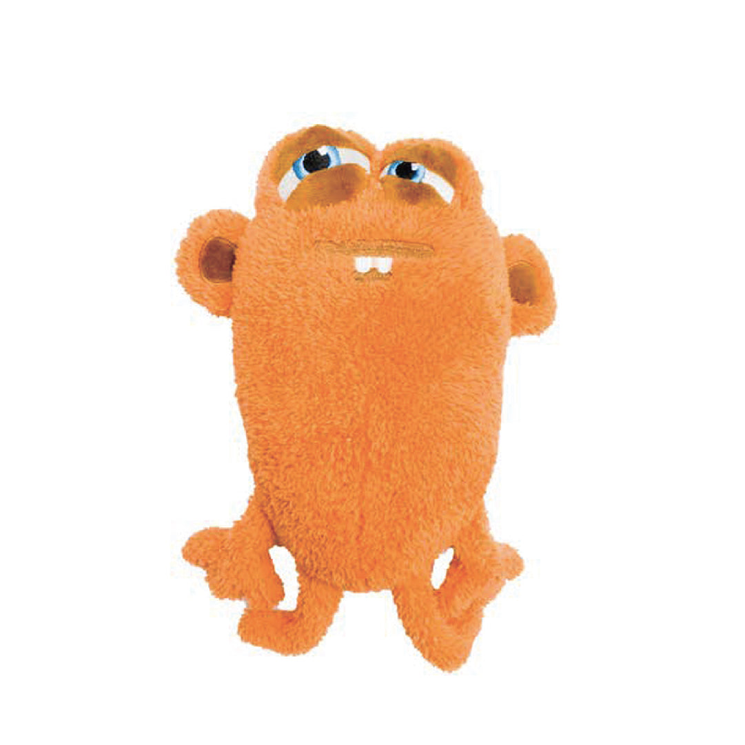 FuzzYard Yardsters Oobert Orange Dog Plush Toy