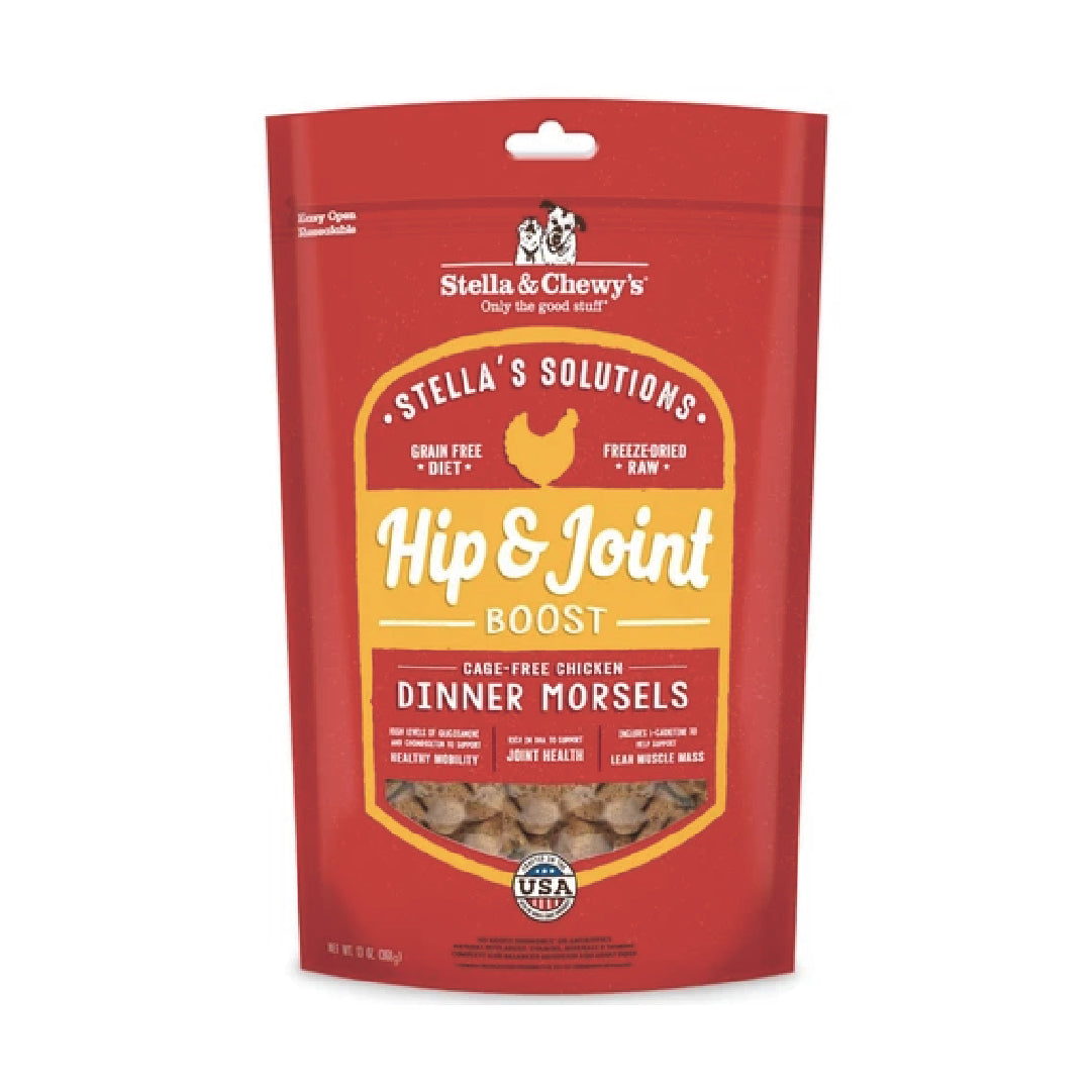 Stella & Chewy’s Stella’s Solutions Hip & Joint Boost Freeze-Dried Dog Food (13oz)