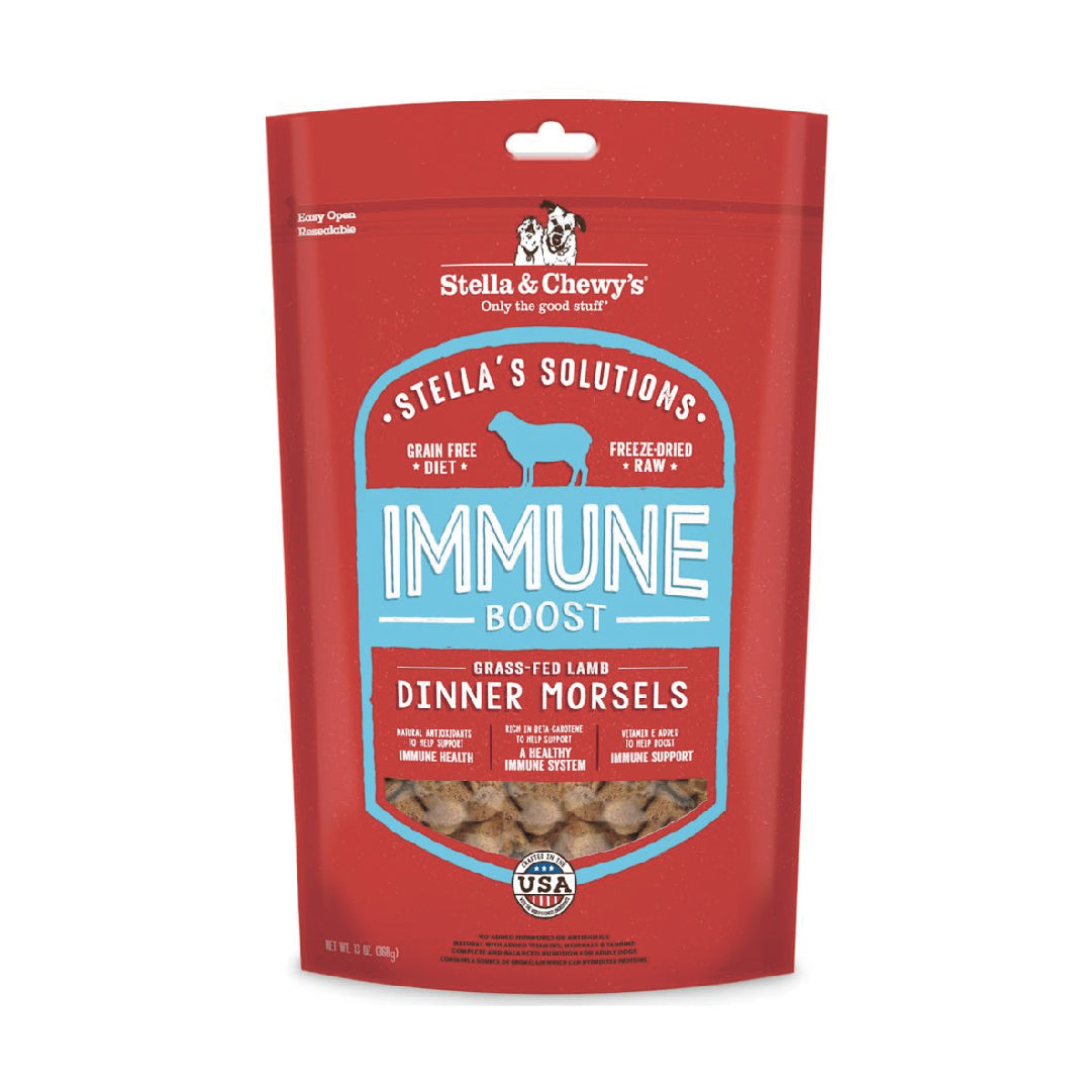 Stella & Chewy’s Stella’s Solutions Immune Boost Freeze-Dried Dog Food (13oz)