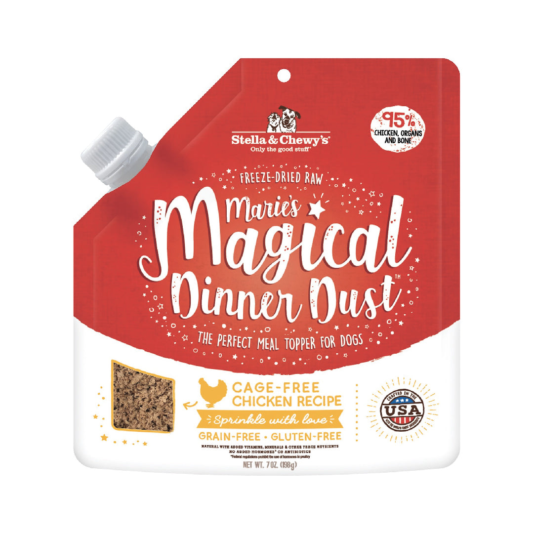 Stella & Chewy’s Marie’s Magical Dinner Dust Chicken Freeze-Dried Raw Dog Food (7oz)