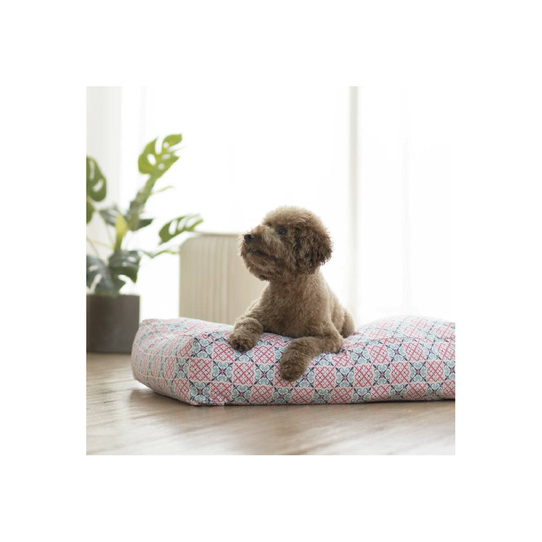 Ohpopdog Heritage Microbeads Dog Bed (Bibik Pink)
