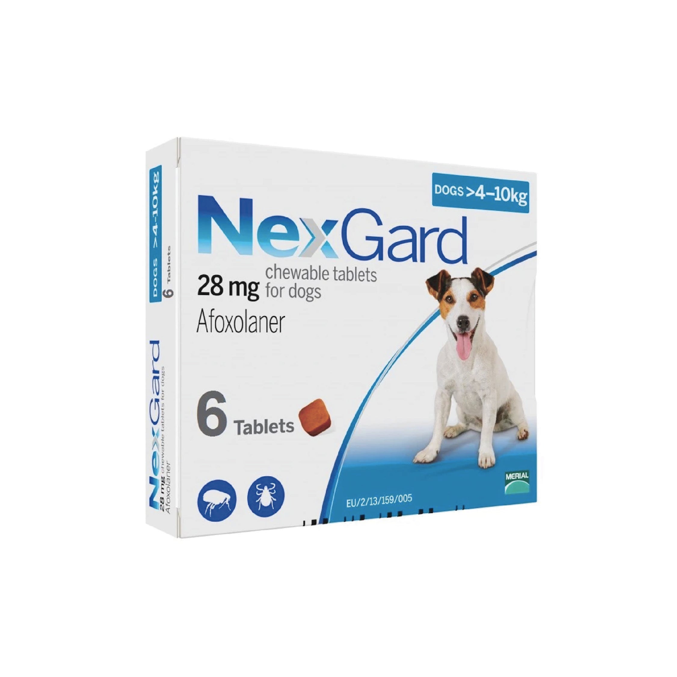 NexGard Flea & Tick Chews For Small Dogs (4–10kg)