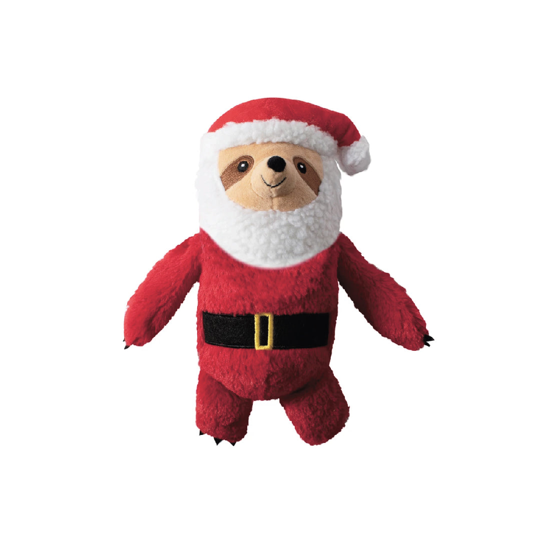 Fringe Studio Holiday Slow Ho Ho Ho Sloth Dog Plush Toy