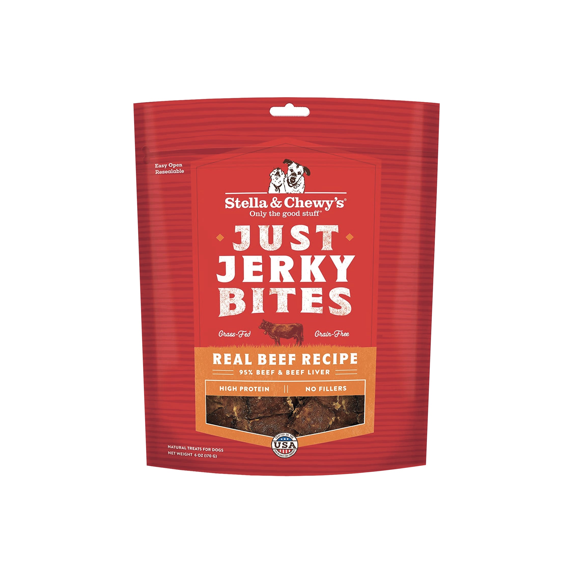 Stella & Chewy's Just Jerky Bites Beef Dog Treats (6oz)