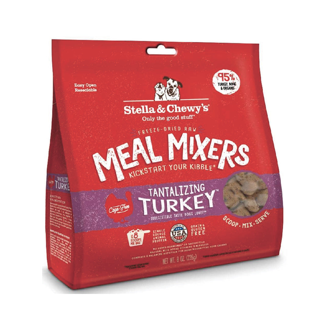 Stella & Chewy's Tantalizing Turkey Meal Mixers Freeze-Dried Dog Food